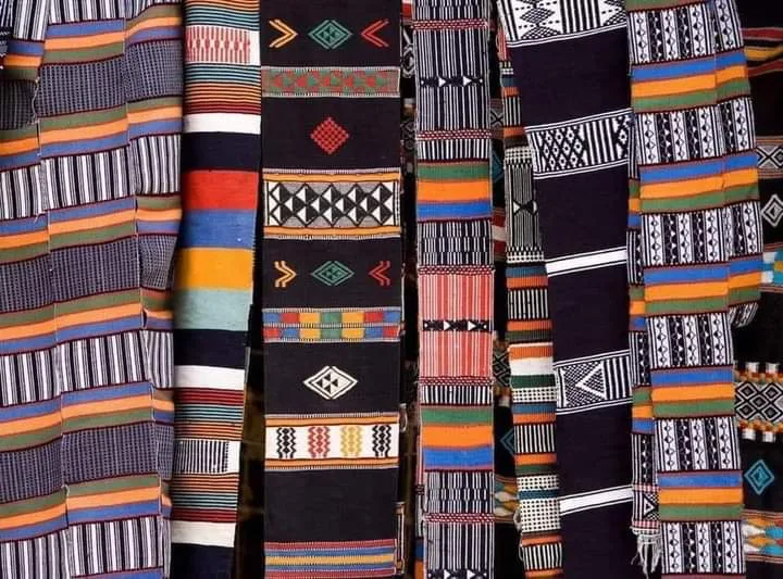 Songhai Empire — Zarma Souban cloth stripes