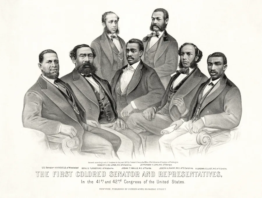 Reconstruction Era — First Colored Senator and Representatives